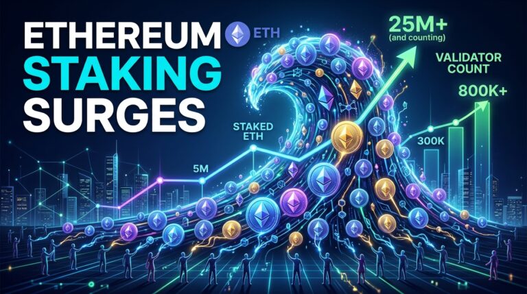 Ethereum Staking Surges