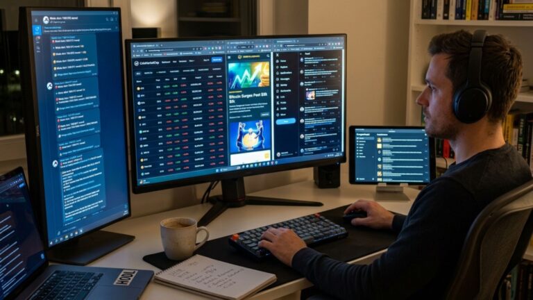 how to follow crypto news
