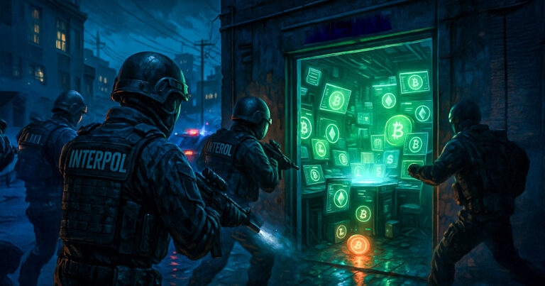 INTERPOL Crypto Bust: 5,811 Arrests, $293M Frozen INTERPOL Crypto Bust